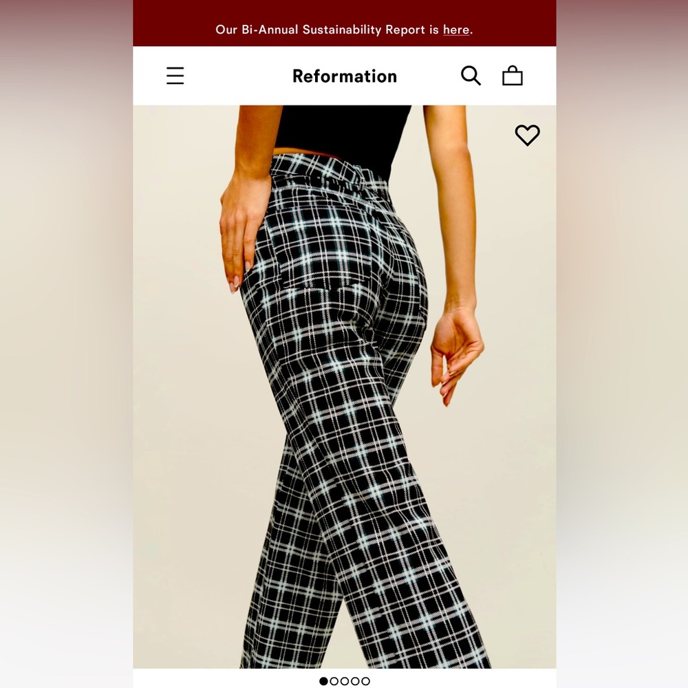 Reformation Franklin Pant